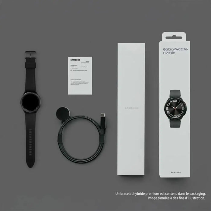 Смарт часовник Samsung Watch 6 Черен 1,3’’ 43 mm