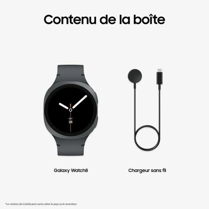 Смарт часовник Samsung Watch8 Черен Графит 1,3’’ 40 mm