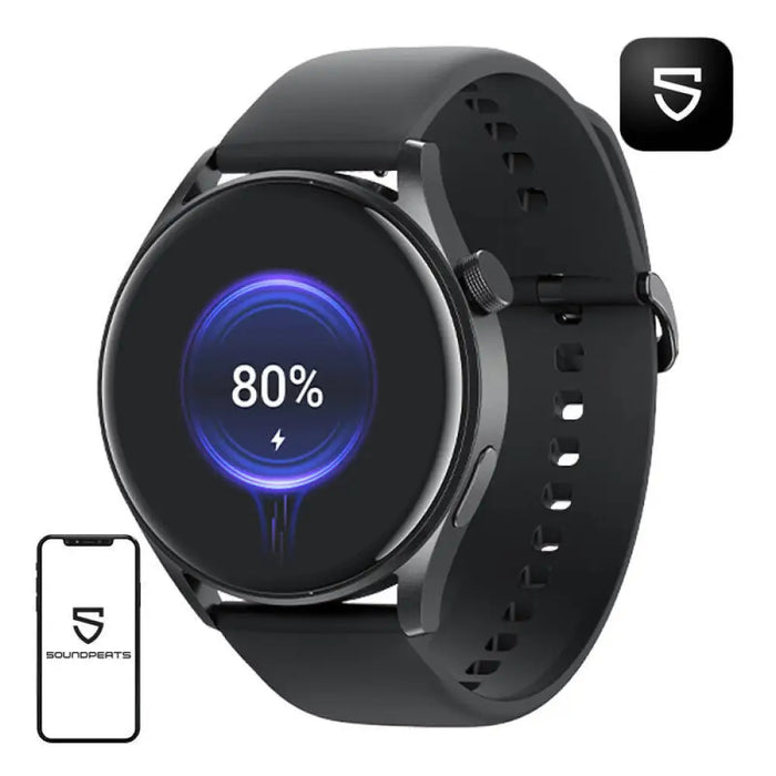 Смарт часовник Soundpeats Watch4 IP68 Bluetooth 5.2 280 mAh