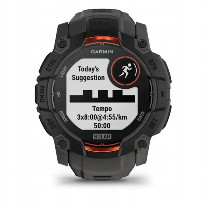 Смарт часовник GARMIN Instinct 3 50 мм SOLAR Черен