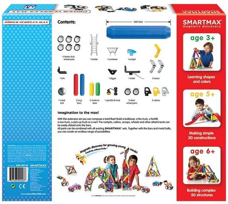 Конструктор Smart Games Smartmax - Power Vehicles