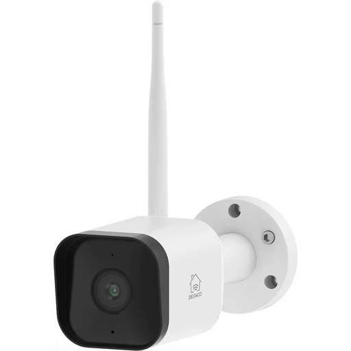 Смарт камера Deltaco 2MP Outdoor IP65 WiFi Бяла