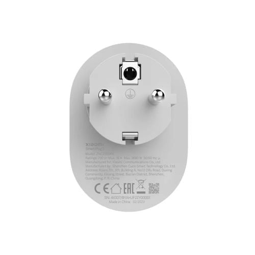 Смарт контакт Xiaomi Mi Smart Plug 2 Wi-Fi бял EU BHR6868EU