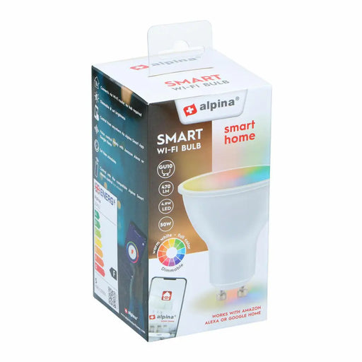 Смарт Крушка Alpina RGB Wi-Fi 5 W 4,9 W GU10 2700-6500 K