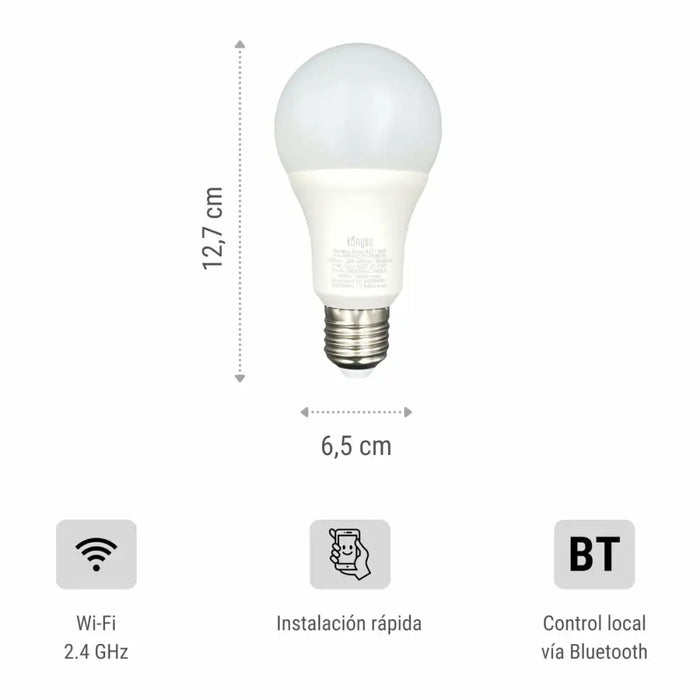 Смарт Крушка Konyks e27 Бял F (2700 K) (6500 K)