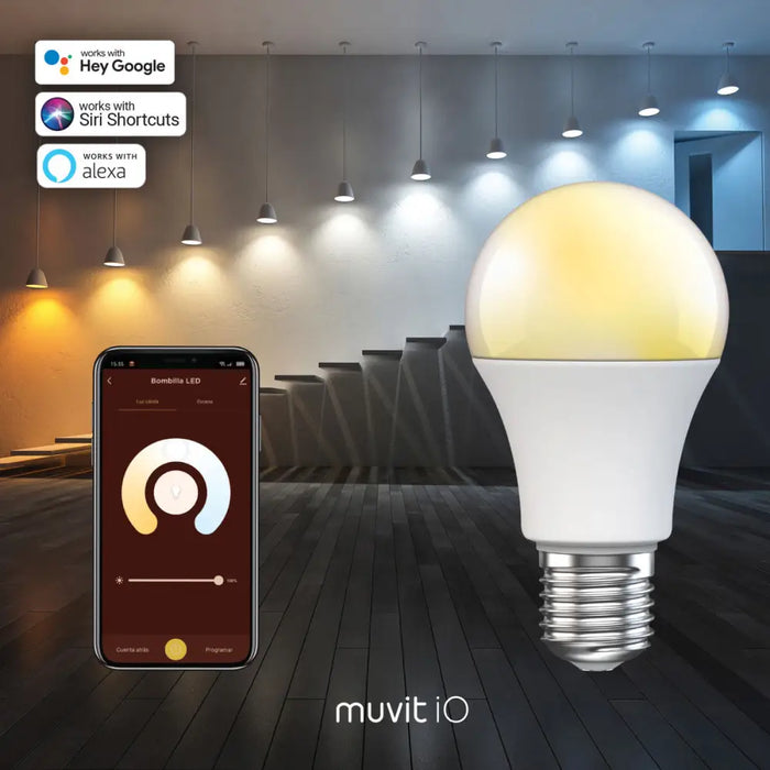 Смарт Крушка muvit iO iO E27 2700 K 6500 K 800 lm