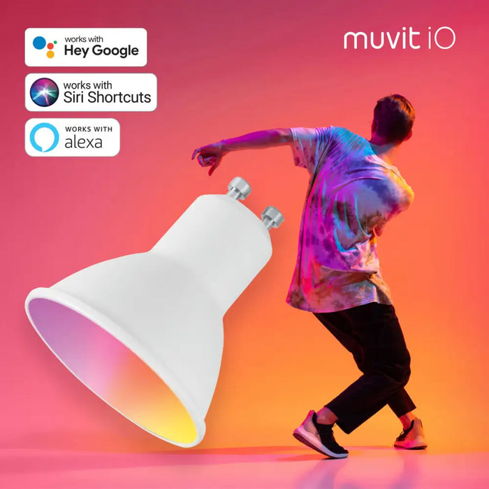 Смарт Крушка muvit iO iO Wi-Fi GU10 LED 2700 K 6500 K 400 lm
