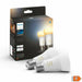 Смарт Крушка Philips Pack de 2 E27 Бял F E27 (2200K) (6500
