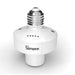 Смарт Преходник адаптер за LED крушка WiFi + RF 433 Sonoff 