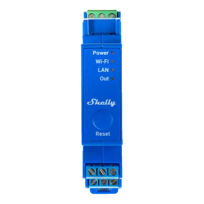Смарт превключвател за DIN шина/релса Shelly Pro 1 1-канален