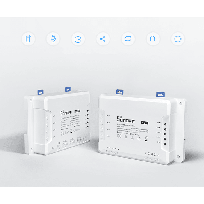 Смарт превключвател SONOFF 4CHR3