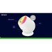 Смарт RGB лампа Deltaco wake-up light USB-C