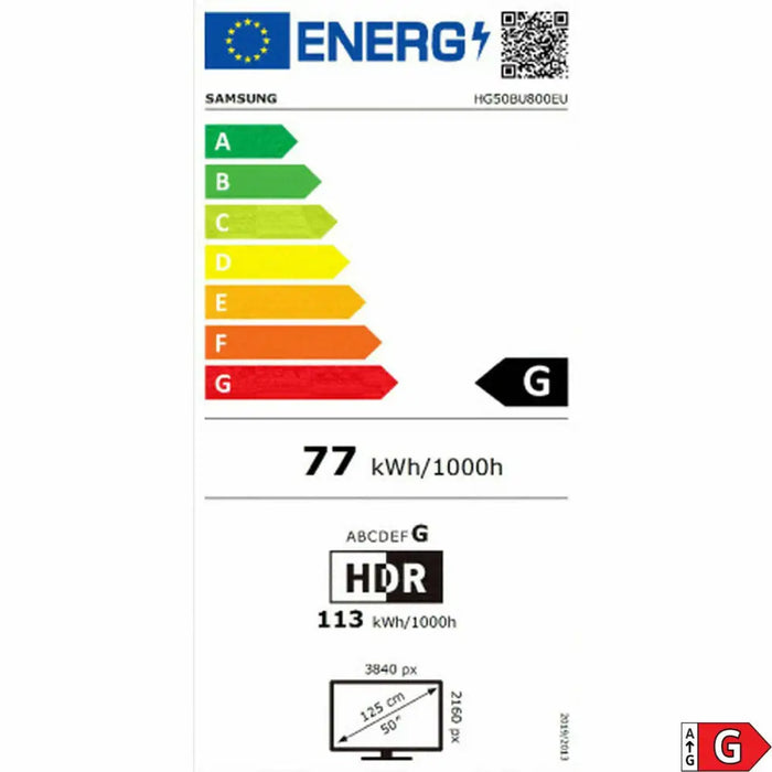 Смарт телевизор Samsung HG50BU800EUXEN 50’’ LED 4K Ultra HD