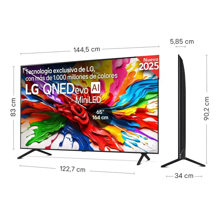 Смарт телевизор LG 65QNED92A6A 4K Ultra HD 65’’ LED