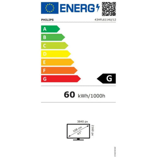 Смарт телевизор Philips 43HFL6114U/12 4K Ultra HD 43’’