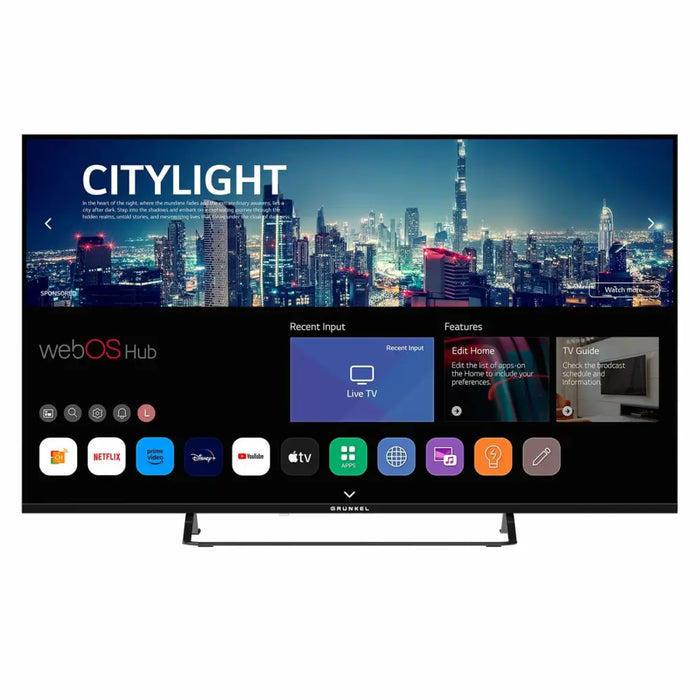Смарт телевизор Grunkel LED 5025QLEDW 4K Ultra HD 50’’