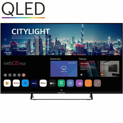 Смарт телевизор Grunkel LED 5025QLEDW 4K Ultra HD 50’’