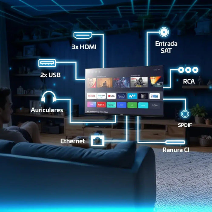 Смарт телевизор Engel LE4086SM 40