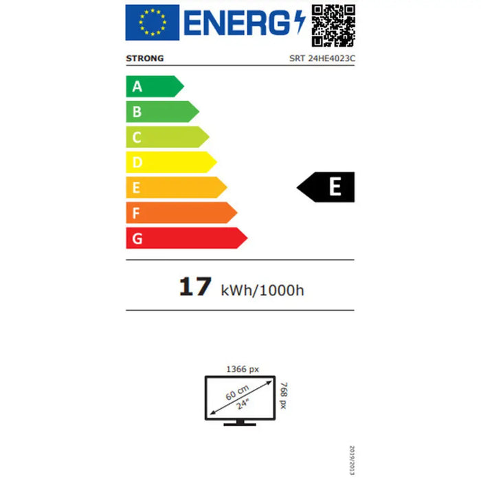Смарт телевизор STRONG SRT24HE4023C 24’’ HD LED LCD