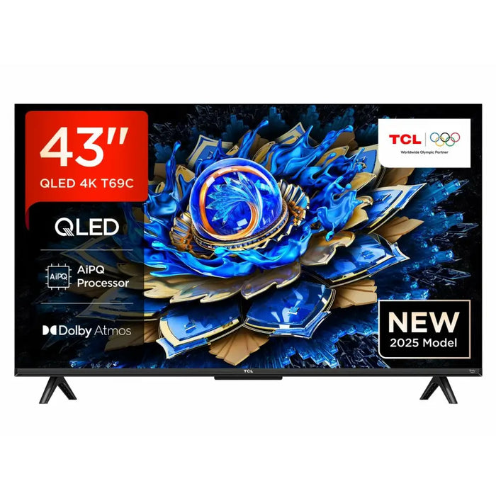 Смарт телевизор TCL 4K Ultra HD 43’’ QLED