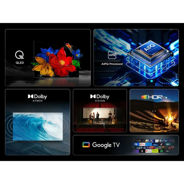 Смарт телевизор TCL 4K Ultra HD 43’’ QLED