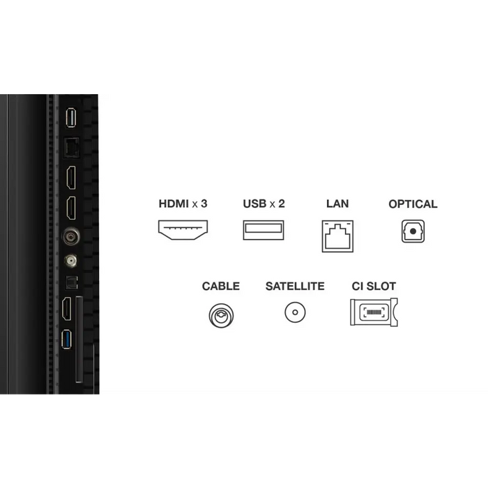 Смарт телевизор TCL 65P7K 65’’ 4K Ultra HD HDR QLED