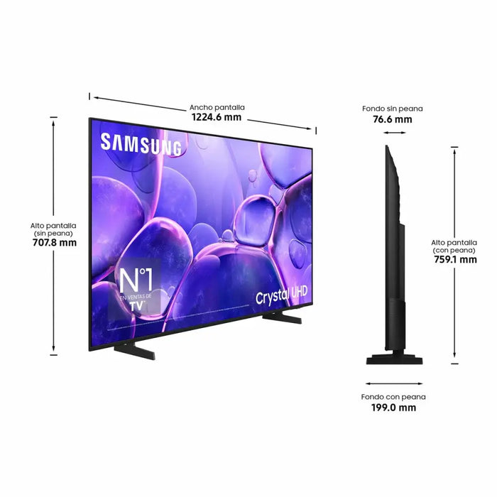 Смарт телевизор Samsung TU55U8005FUX 55 55’’ 4K Ultra HD