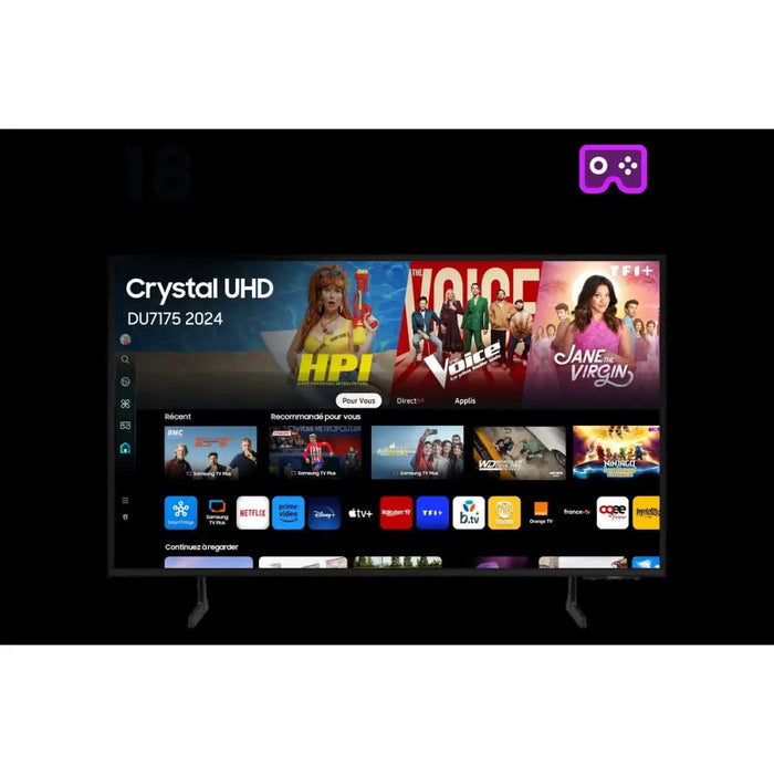 Смарт телевизор Samsung TU75DU7175UX 75 75’’ 4K Ultra HD LED