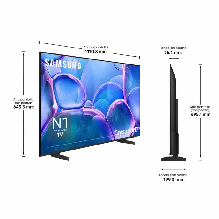 Смарт телевизор Samsung TU50U7005FKX 50 50’’ 4K Ultra HD