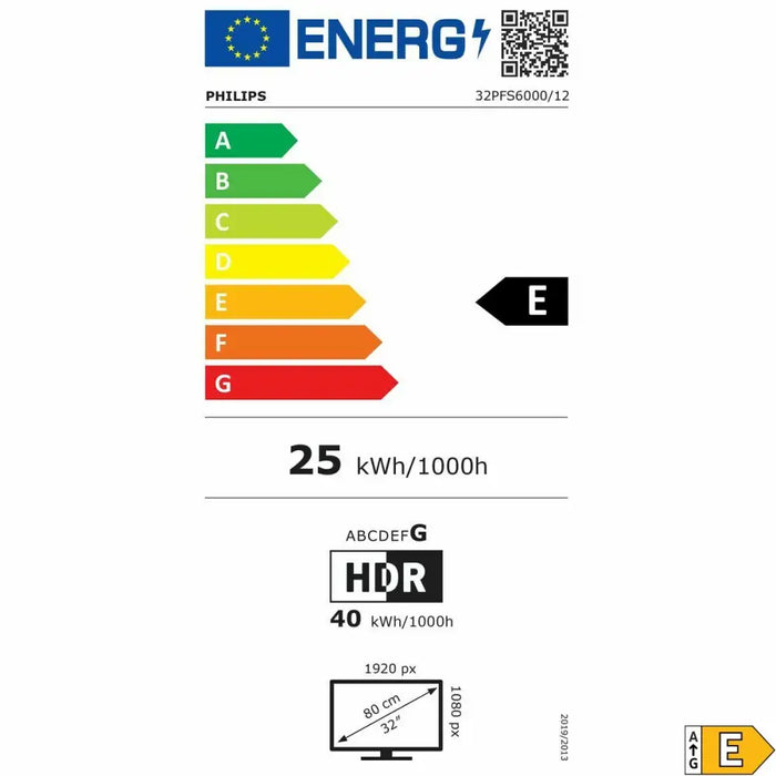 Смарт телевизор Philips 32PFS6000 32’’ Full HD LED HDR LCD