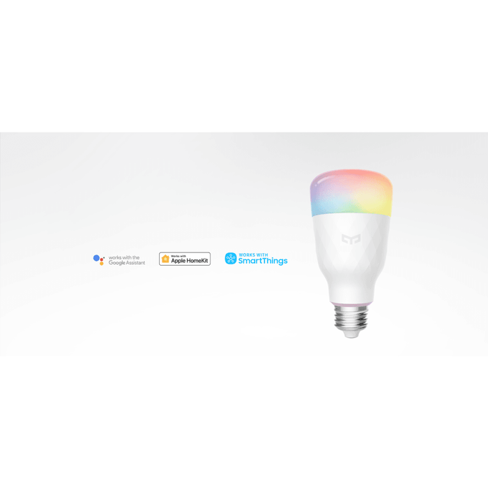 Смарт цветна енергоспестяваща LED крушка Yeelight 1S RGB E27