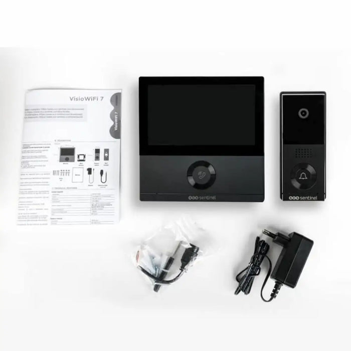 Смарт Видео Предавател SCS SENTINEL VisioWifi Черен noir