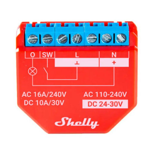 Смарт Wi-Fi реле Shelly Plus 1PM 1-канално 16A с измерване