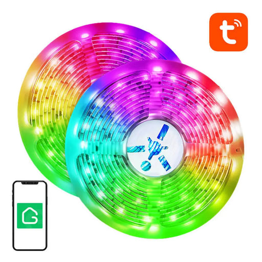 Smart WiFi RGB LED светеща лента NiteBird SL3 (2x5m) Tuya