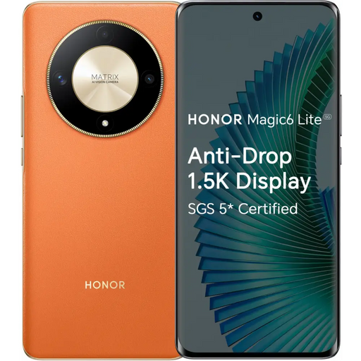 Смартфон HONOR Magic6 Lite 5G 8/256GB Sunrise Orange