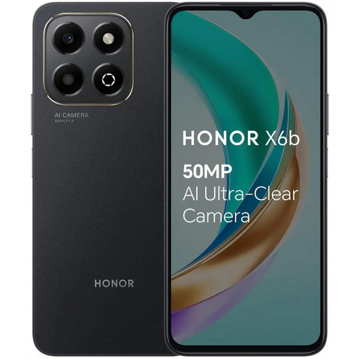 Смартфон Honor X6b 4/128GB Midnight Black