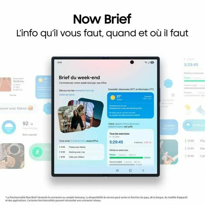 Смартфони Samsung Z FOLD 7 8’’ 12 GB RAM 256 GB Черен