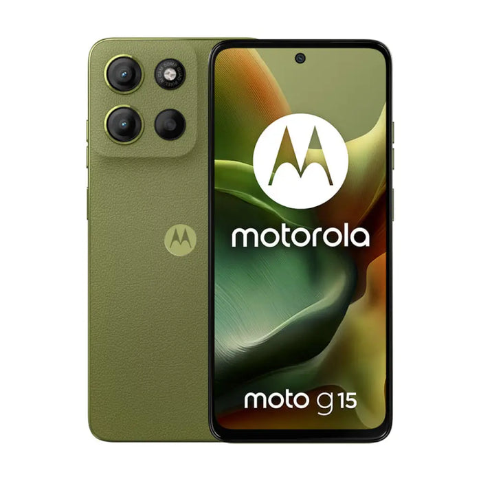 Смартфон MOTOROLA MOTO G15 8GB RAM 512GB Iguana Green