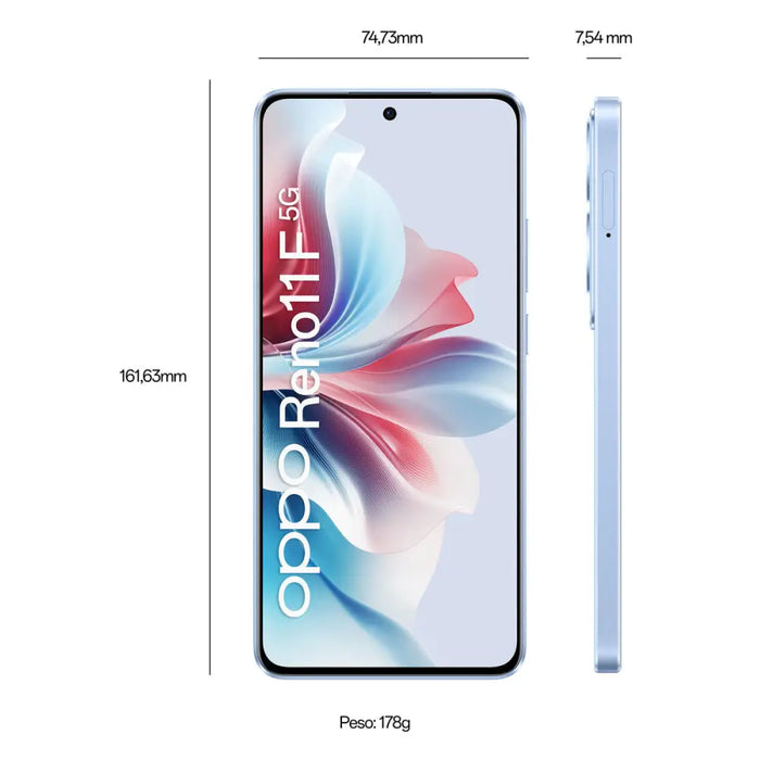 Смартфони Oppo RENO 11F 6,7’’ 8 GB RAM 256 GB Син 5000 mAh