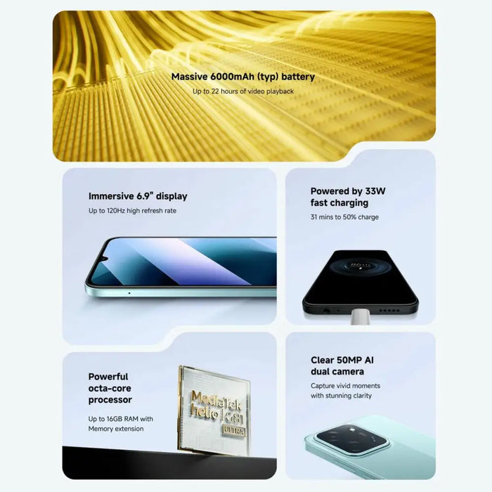 Смартфони Pocophone MZB0LFYEU 6,9’’ ARM Cortex-A55 8 GB RAM