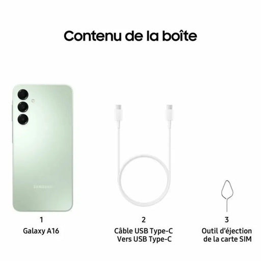 Смартфони Samsung Galaxy A16 6,7’’ 4 GB RAM 128 GB Зелен