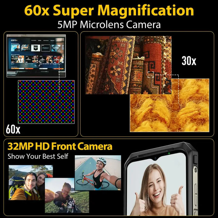 Смартфони Ulefone ARMOR 30 6,67’’ Mediatek Dimensity 700 12