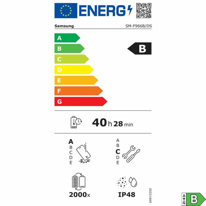 Смартфони Samsung SM-F966BZKCEUB 8’’ 12 GB RAM 512 GB Черен