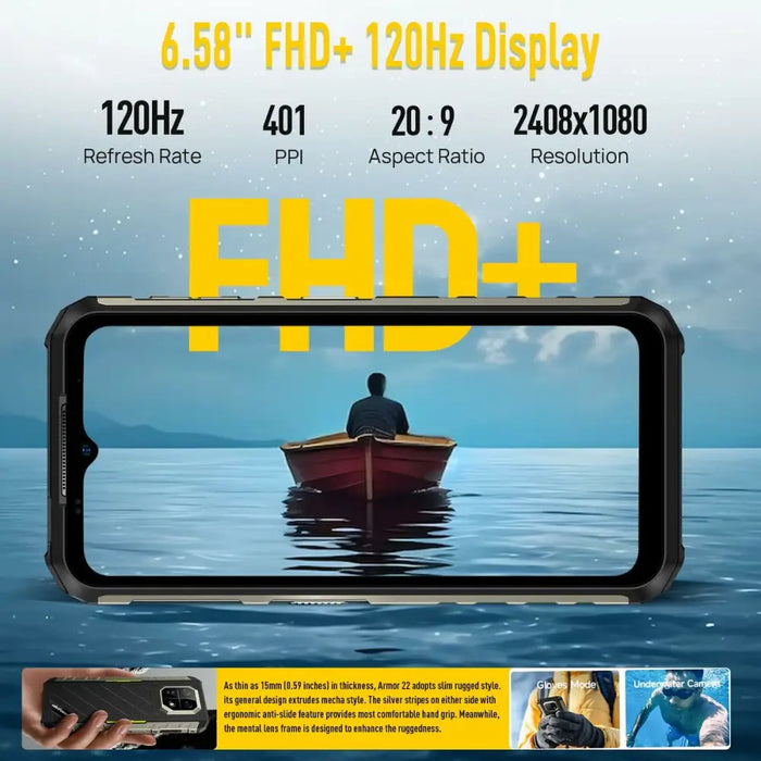 Смартфони Ulefone ARMOR X32 12 GB RAM 128 GB Черен