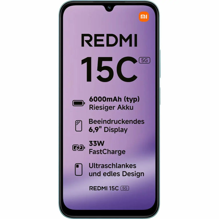 Смартфони Xiaomi Redmi 15C 6,9’’ 4 GB RAM 128 GB Зелен
