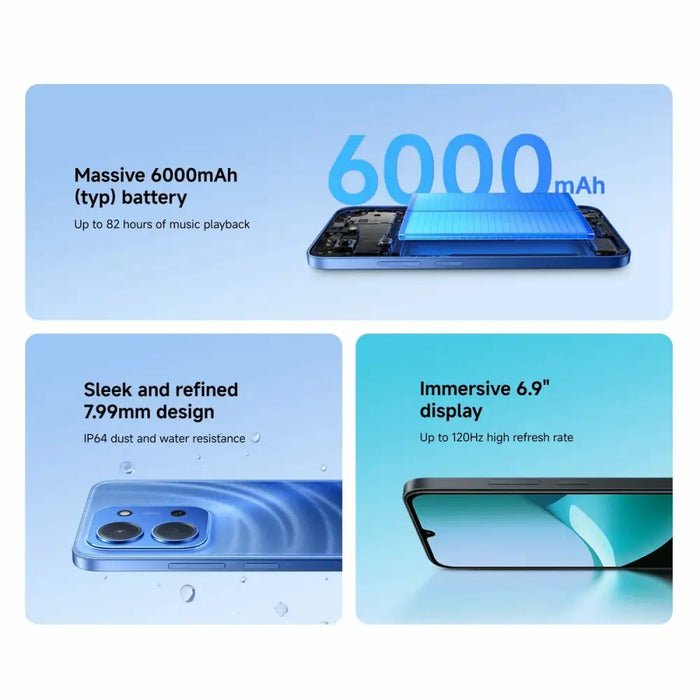 Смартфони Xiaomi Redmi 15C 6,9’’ Octa Core 4 GB RAM 256 GB