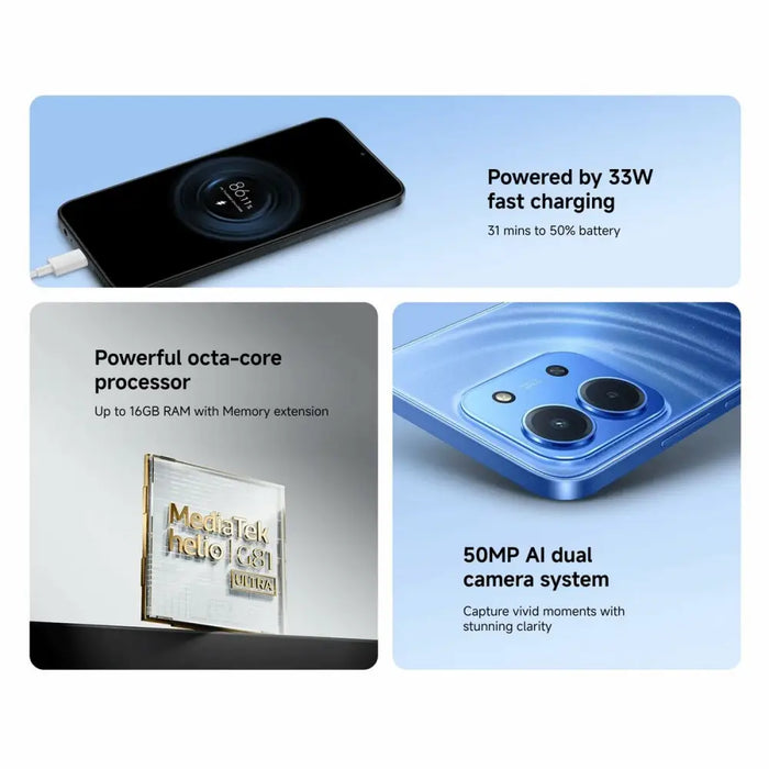 Смартфони Xiaomi Redmi 15C 6,9’’ Octa Core 4 GB RAM 256 GB