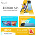 Смартфони ZTE Blade A54 6,6’’ Octa Core 4 GB RAM 128 GB Сив
