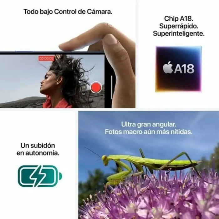 Смартфони Apple MYEH3QL/A Hexa Core 8 GB RAM 256 GB Син