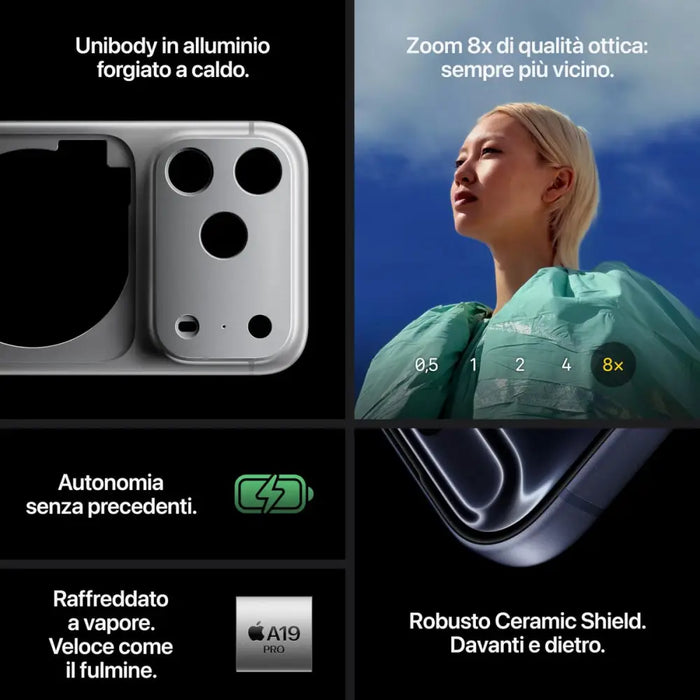 Смартфони Apple iPhone 17 Pro Octa Core 12 GB RAM 256 GB